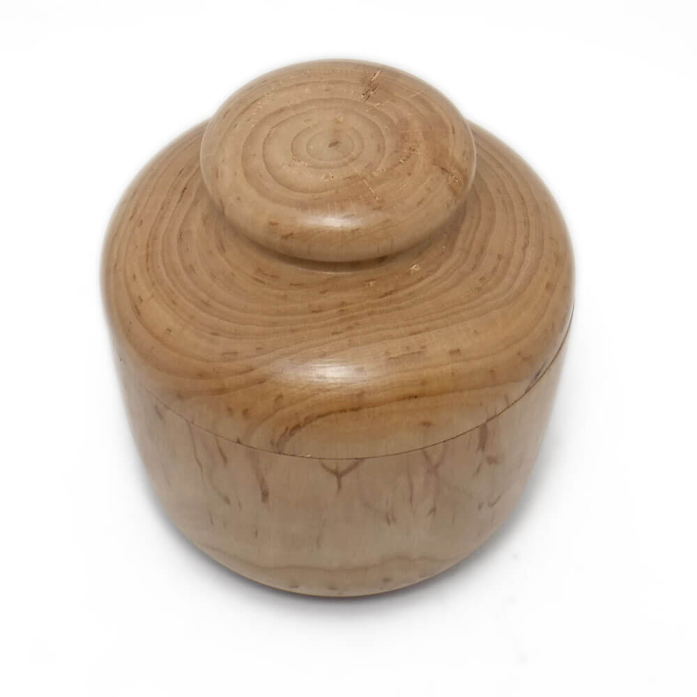 ZUCCHERIERA IN LEGNO DI QUERCIA CONTENITORE CON CO